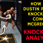 How did Dustin Poirier KNOCK OUT Conor McGregor at UFC 257?