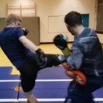 mma striking drill - fighting your way in and out of close range