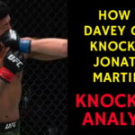 How did Davey Grant KNOCK OUT Jonathan Martinez
