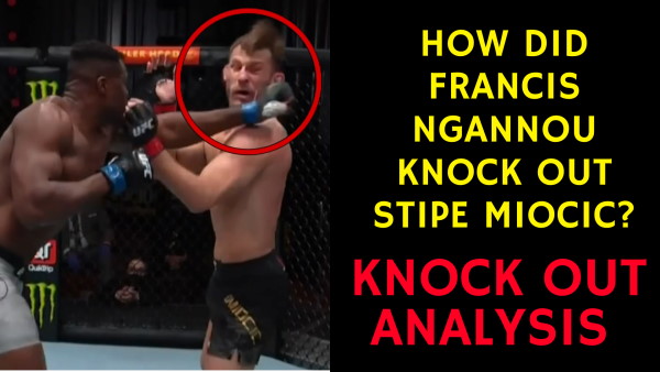 How did Francis Ngannou KNOCK OUT Stipe Miocic at UFC 260